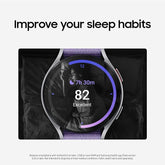 SAMSUNG Galaxy Watch 6 (40mm LTE) Graphite: Fitness Tracking, Sleep Coaching, Blood Pressure Monitoring & More!